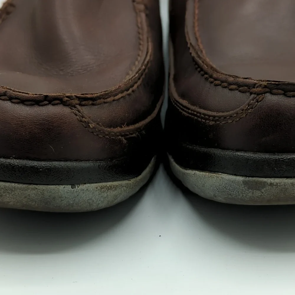 Dansko Men's Wayne Leather Slip Resistant Loafer Brown Size EU 46 US 12.5/13